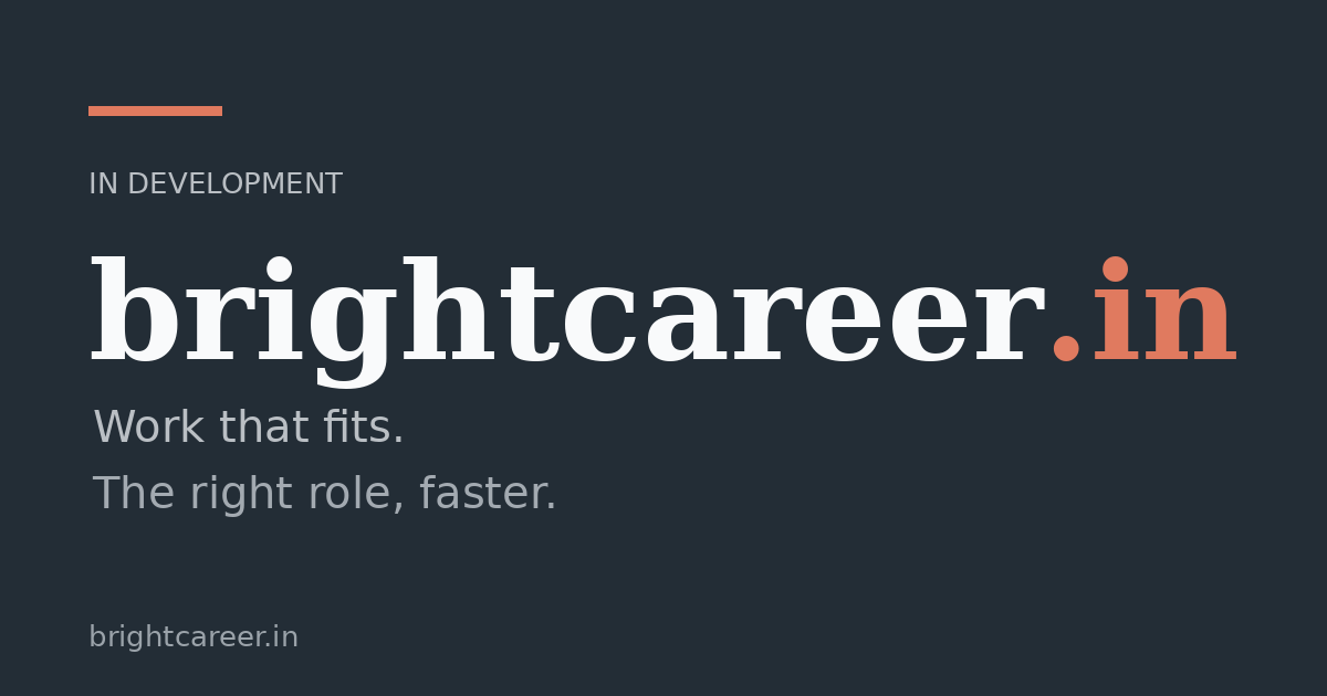 Link preview image for brightcareer.in